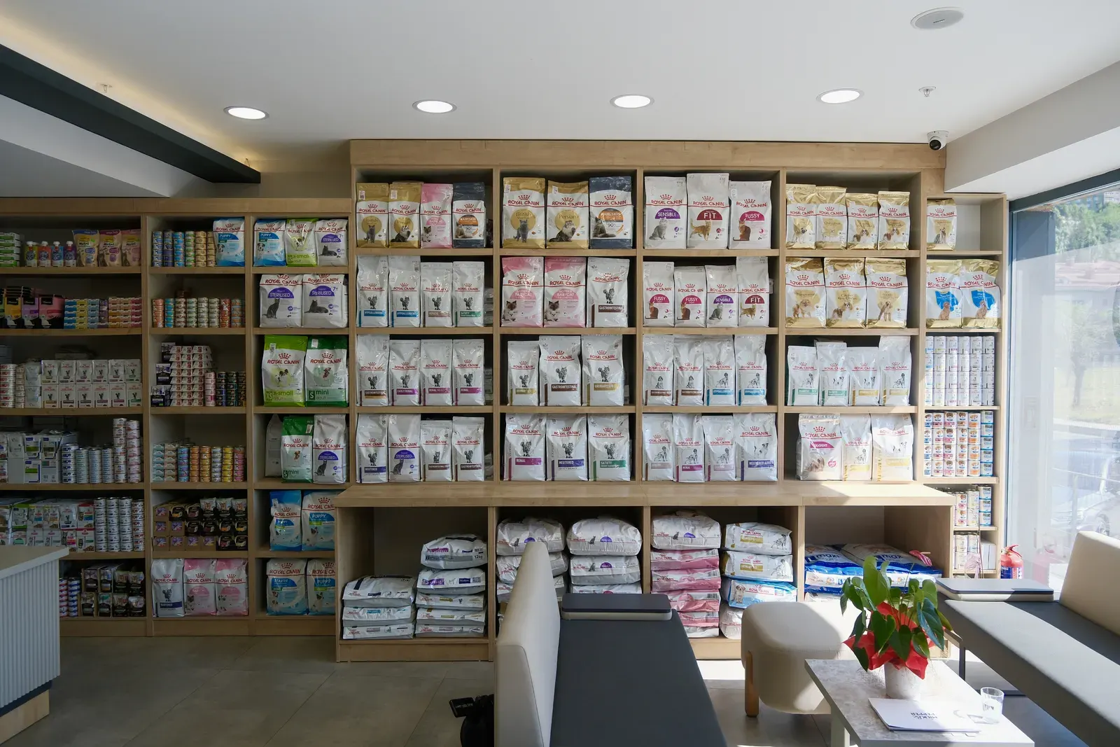 Petshop reyonu, mama bölümü