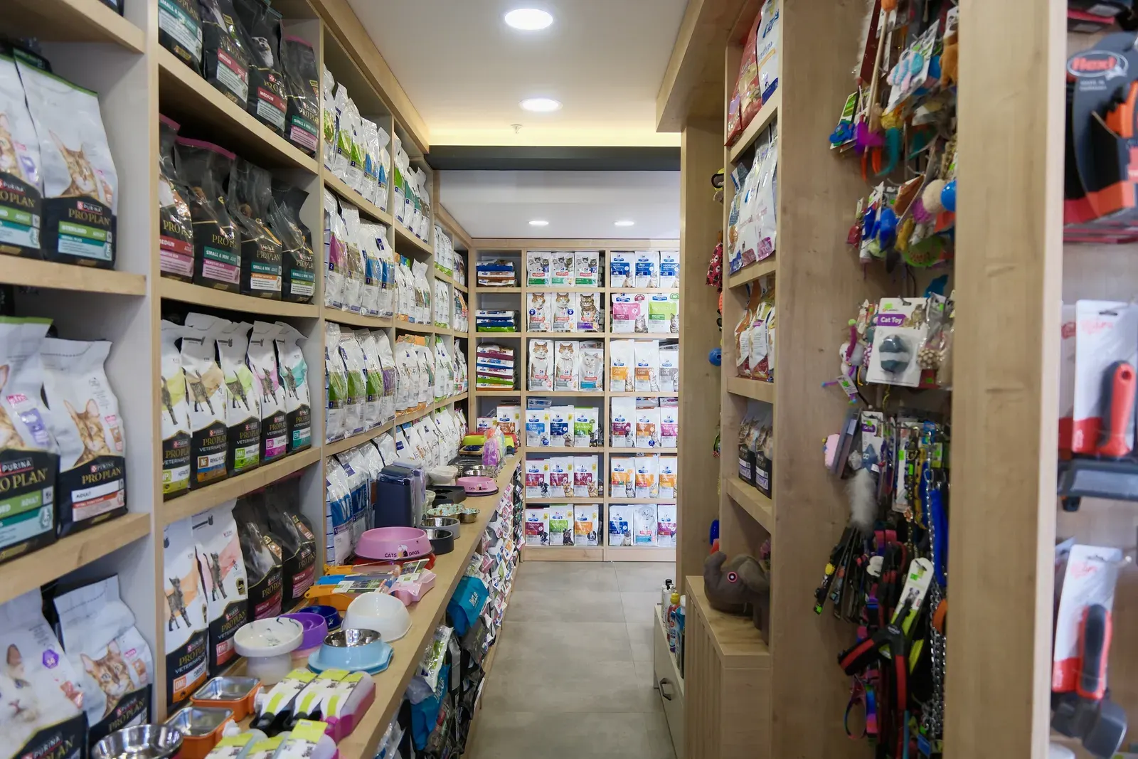 Petshop, mama ve bakım ürünleri